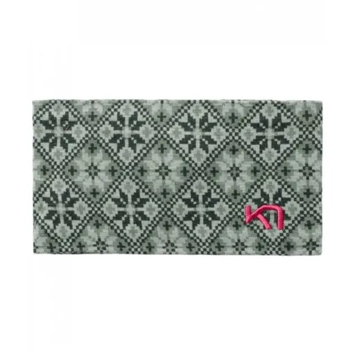 KARI TRAA ROSE Dámská merino čelenka, tmavě zelená, velikost