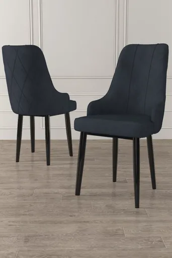 Sada židlí (4 kusy) Trex - Anthracite, Black