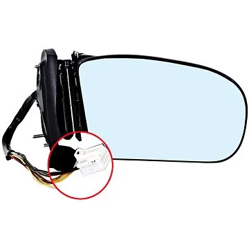 ACI zrcátko pro MERCEDES-BENZ W203 "C" 00- , , s pamětí, bez krytu (11 pinů - konektor na kabelu) P (3032856)