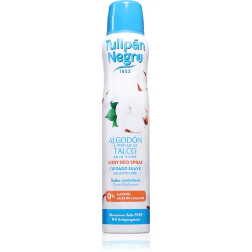 Tulipán Negro Algodon Y Talco deodorant pro ženy 200 ml