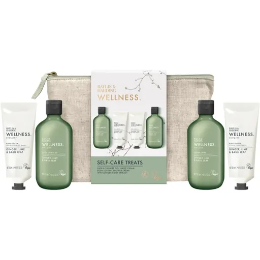 Baylis & Harding Wellness. Energise dárková sada na tělo Ginger, Lime & Basil Leaf