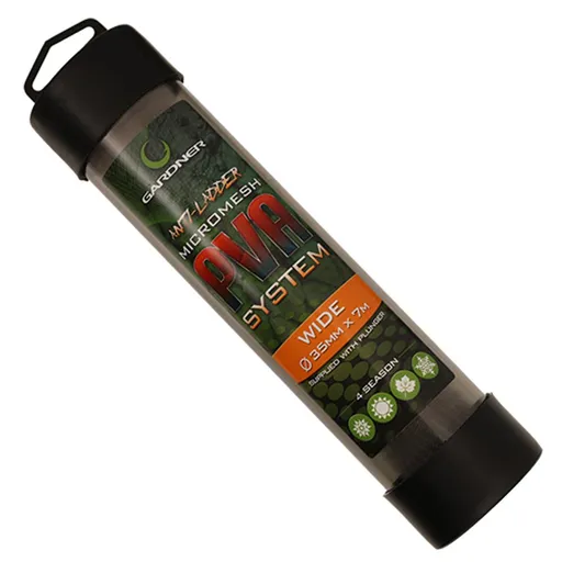 Gardner PVA punčocha s tubusem Wide Micromesh 7m 35mm,Gardner PVA punčocha s tubusem Wide Micromesh 7m 35mm