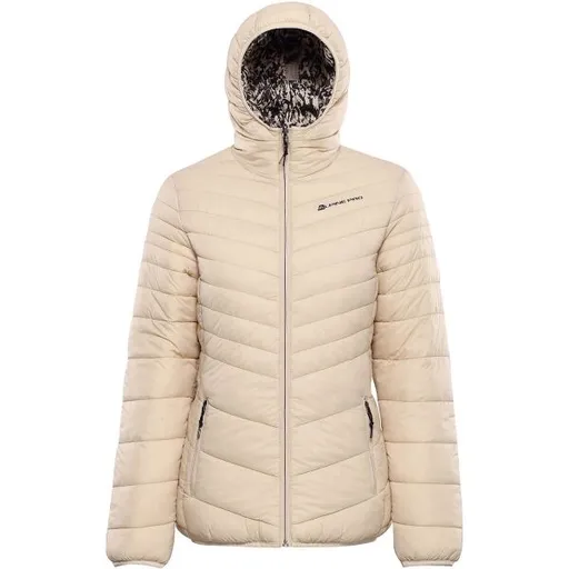 ALPINE PRO EROMA Dámská zimní bunda, béžová, velikost