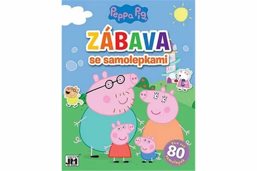 Zábava se samolepkami - Peppa Pig
