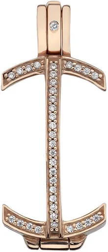 Hot Diamonds Přívěsek Hot Diamonds Emozioni Carezza Coin Keeper RG 3,3 cm