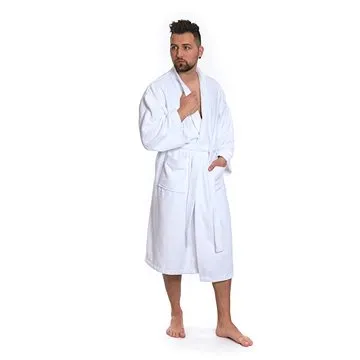 Interkontakt Pánský župan model KIMONO 01 White