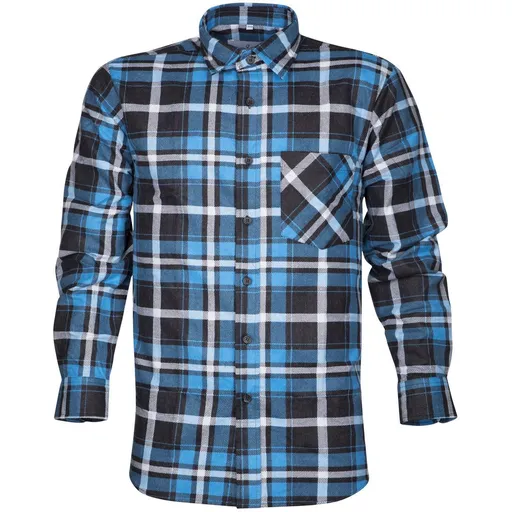 Ardon Pracovní flanelová košile Jonah - Modrá | 3XL