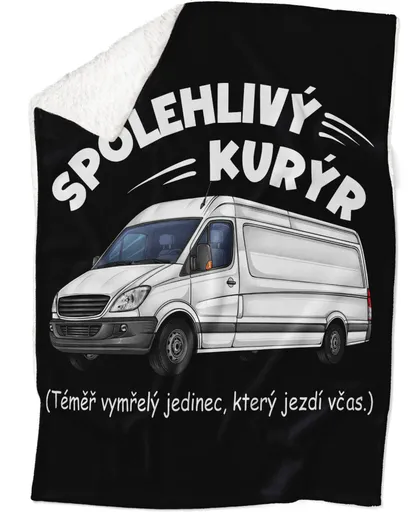 Deka Spolehlivý kurýr (Podšití beránkem: ANO)