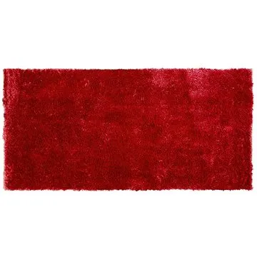 Koberec shaggy 80 x 150 cm červený EVREN, 186374 (beliani_186374)