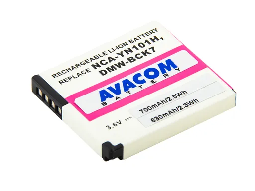 AVACOM baterie pro Panasonic DMW-BCK7 Li-Ion 3.6V 700mAh 2.5Wh