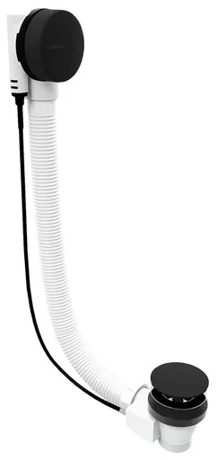 Polysan Vanová souprava, bovden, délka 1200mm, zátka 72mm, černá mat, 71856.21