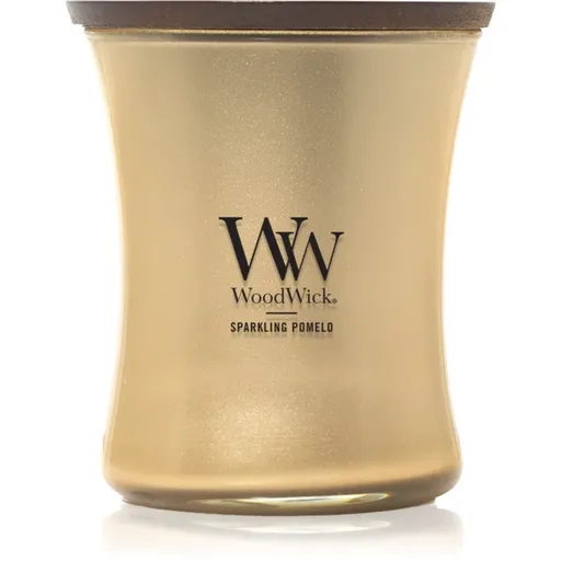 Woodwick Precious Metals Sparkling Pomelo vonná svíčka 275 g
