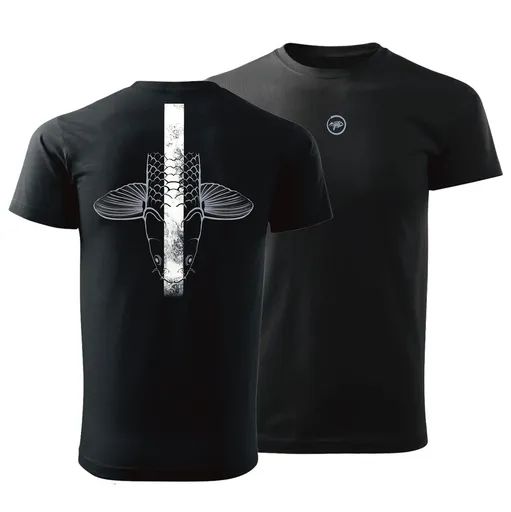 Giants fishing Tričko pánské černé Šupináč hlava - vel. L,Giants fishing Tričko pánské černé Šupináč hlava - vel. L