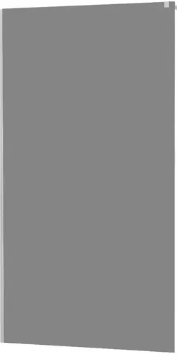 MEXEN KIOTO-X walk-in 10mm 120x200 cm grafit samostatné sklo 800-120-000-00-40-X