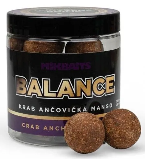 Mikbaits Boilies Fanatica Balance Krab Ančovička Mango 250ml,Mikbaits Boilies Fanatica Balance Krab Ančovička Mango 250ml