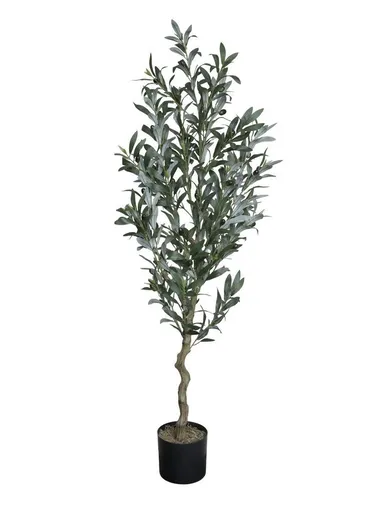 Dekorace umělý stromek olivovník s olivami Olea Tree - Ø 15*132 cm Chic Antique