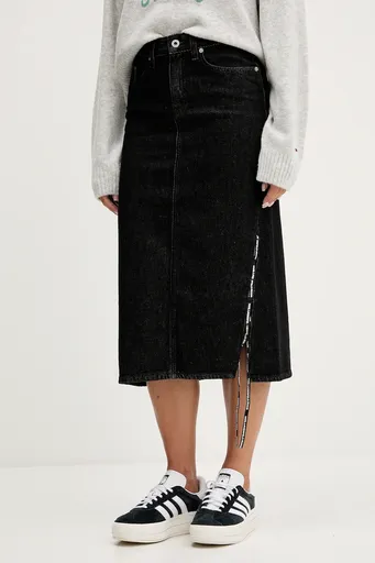 Džínová sukně Karl Lagerfeld Jeans