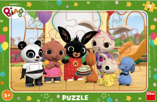 Puzzle Bing ve školce 15 dílků (deskové)