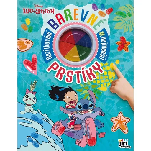 JIRI MODELS a.s. Barevné prstíky Lilo & Stitch