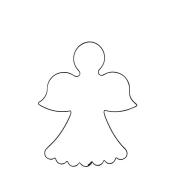 ORION Vykrajovačka nerez na perník ANDĚL (124955)