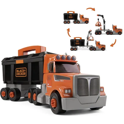 Smoby Black & Decker Kamion Bricolo s nářadím