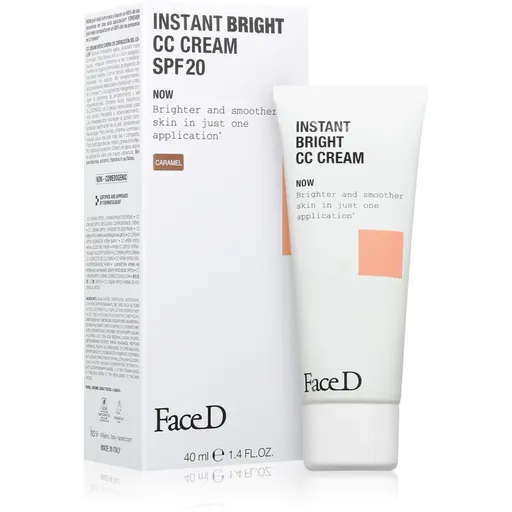 Face D Instant Bright hydratační CC krém SPF 20 odstín Caramel 40 ml