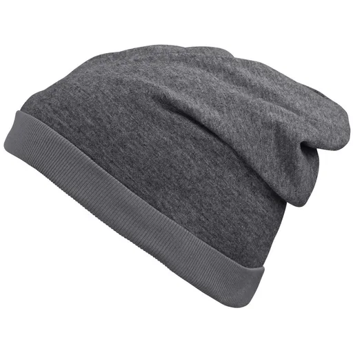 Myrtle Beach (Daiber) Lehká čepice MB6577 - Černý melír / tmavě šedá | uni