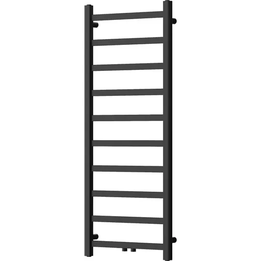 MEXEN Bolt otopný žebřík/radiátor 1200 x 500 mm, 318 W, černá W126-1200-500-00-70