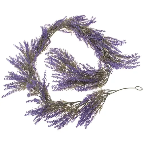 Umělá girlanda Levandule, 170 cm
