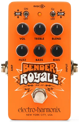 Electro-Harmonix Bender Royale Fuzz Orange
