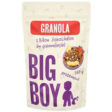 BIG BOY Proteinová granola s bílou čokoládou by @kamilasikl 360g (8594193034338)