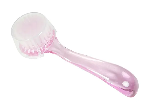 Kartáček na nehty - kulatý, růžový