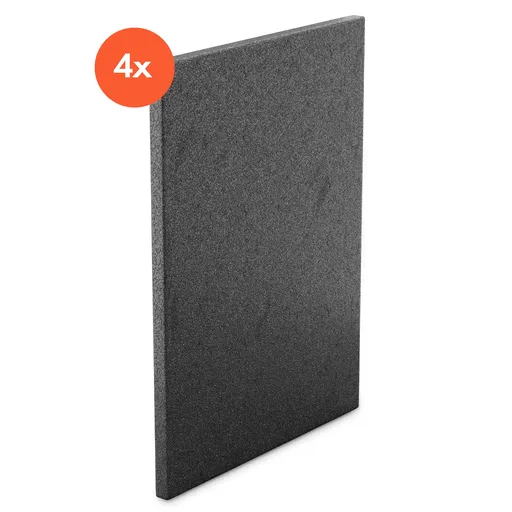 Klarstein Yuma Pachový filtr do odpadkového koše s aktivním uhlím 5 vrstev pro silnou absorpci zápachu funguje až 3 měsíce používání v kuchyni a pro organický odpad 4 kusy v balení