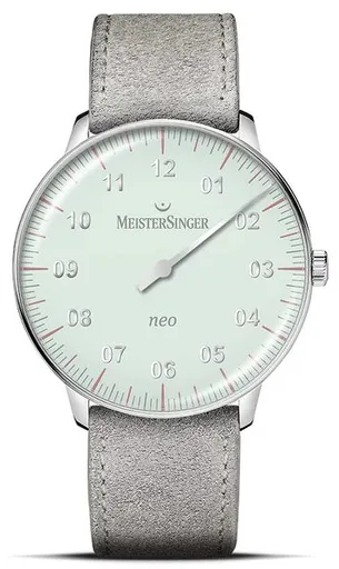 MeisterSinger Neo Special S-NES929S - Šedý kožený řemínek