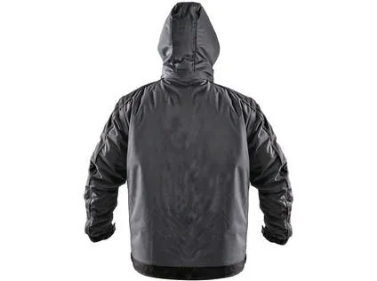 Bunda CXS IRVINE, zimní, pánská, šedo-černá, vel. 2XL