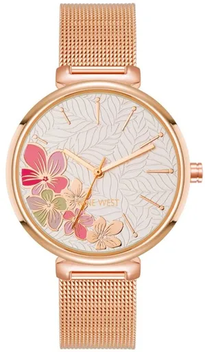 Nine West Analogové hodinky NW/3000FLRG