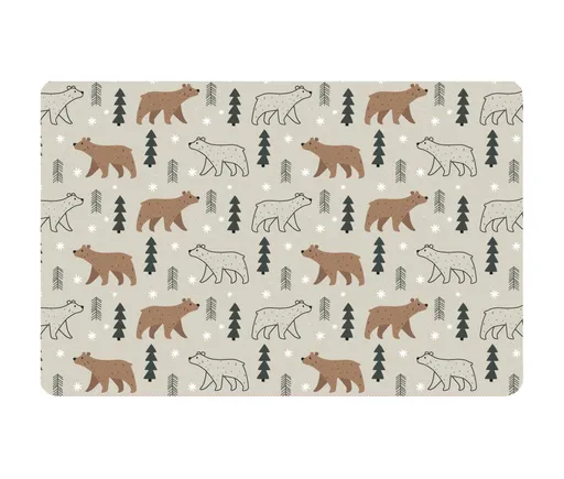 Kitchisimo Prostírání plastové 1 ks medvěd