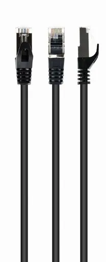 Gembird S/FTP Cat 6A propojovací kabel LSZH, černý, 10m