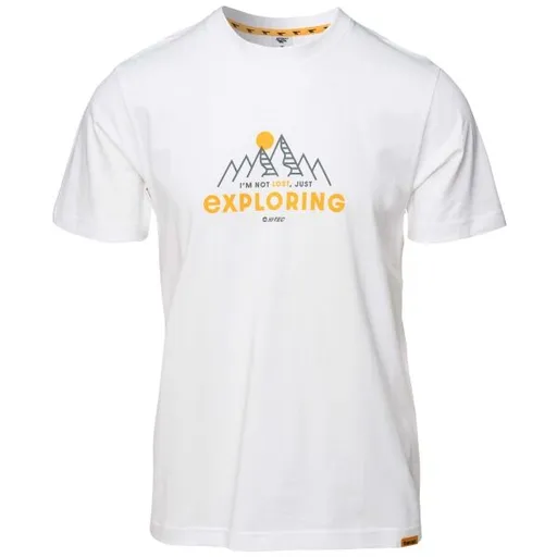 Hi-Tec HAYDEN SP Pánské triko, bílá, velikost