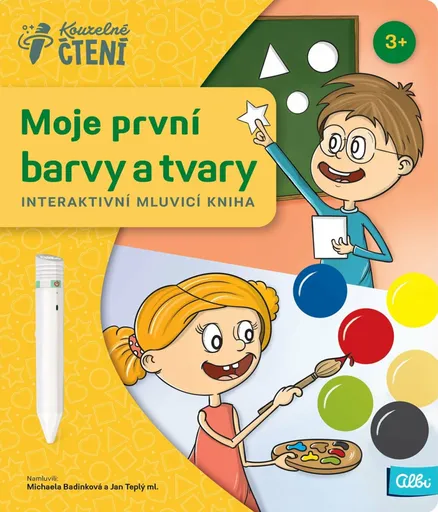 Kniha Moje první barvy a tvary - Kouzelné čtení Albi