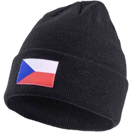 FLLÖS FANLINE HAT CZECH 2 Zimní čepice, černá, velikost