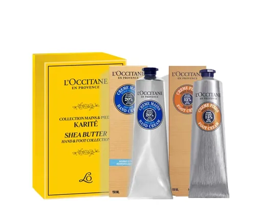 L'Occitane en Provence Dárková sada Duo Shea Hand & Foot Cream