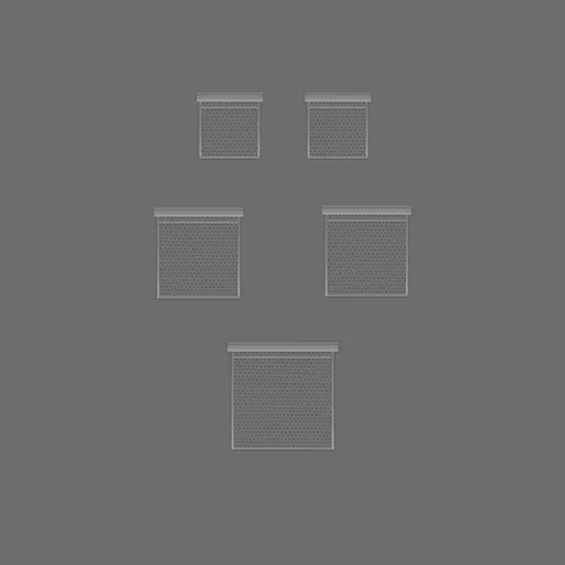 AWD Interior Koupelnový závěs s kapsami AWD02101958 AWD02101958