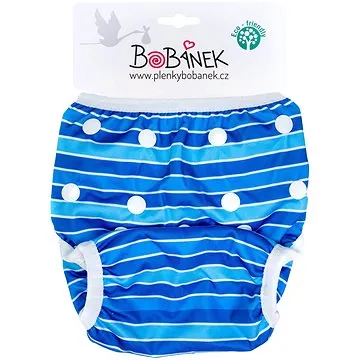 Bobánek Rostoucí plavky pro miminka Modré proužky (31P)