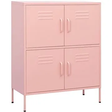 Úložná skříň růžová 336139 (336139)