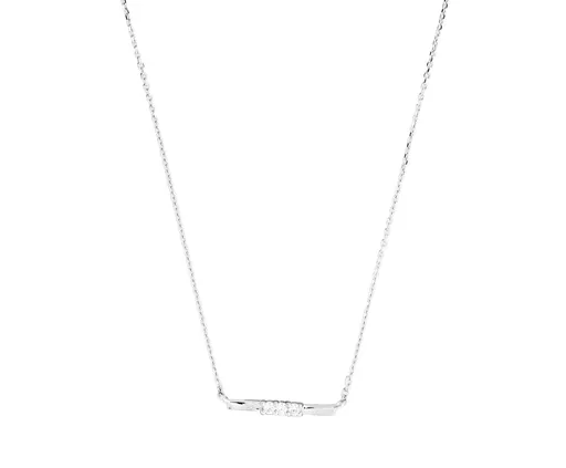 Silver Cat Elegantní stříbrný náhrdelník se zirkony Beauty SC637