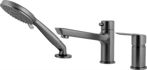 DEANTE Arnika titanová vanová baterie, 3otvorová BQA_D13M