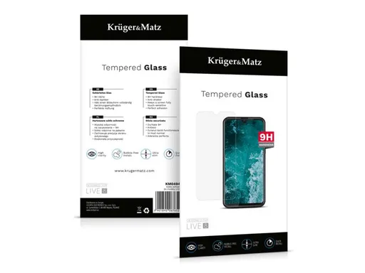 Sklo ochranné KRUGER & MATZ pro Live 8