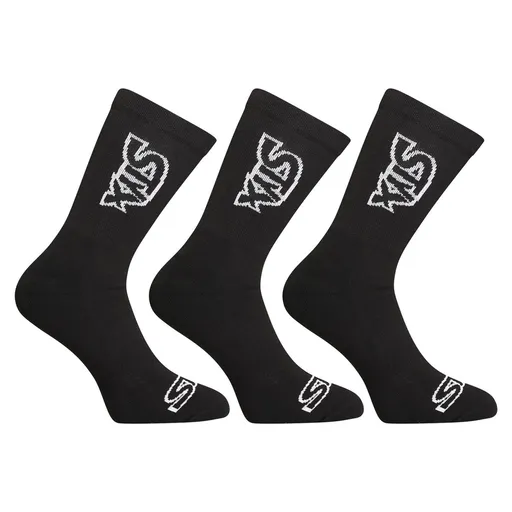 Styx 3PACK ponožky vysoké černé (3HV960) XL