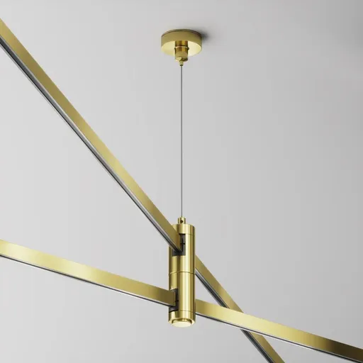 MAYTONI Dvojitý lankový závěs pro magnetickou lištu 24 V Flarity TRA157SW-D1-BS